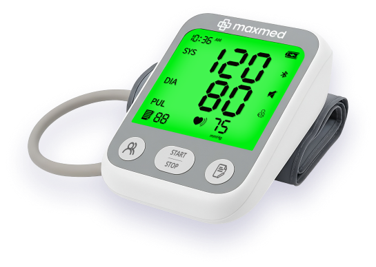 Easy-Read Smart Arm Blood Pressure Monitor