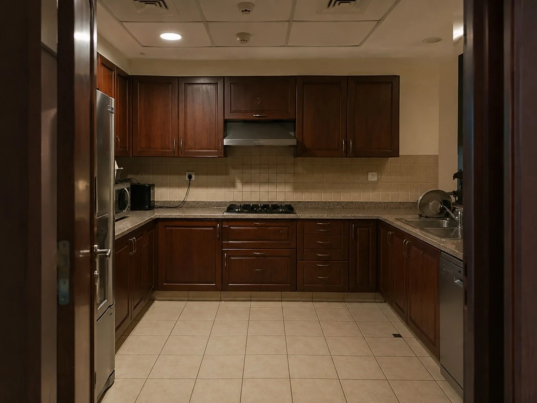 Dubai kitchen before renovation
