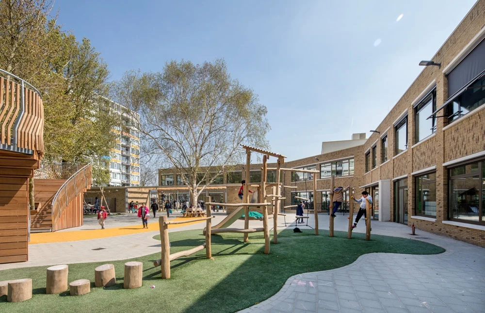 Schoolplein van de Mattheus School