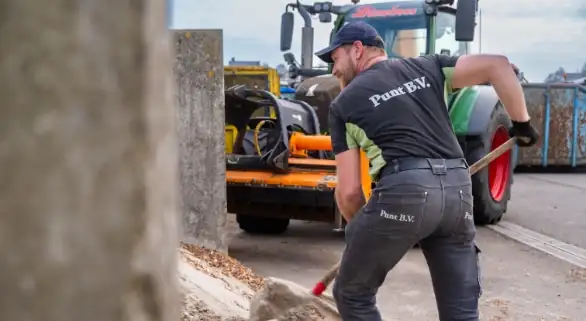 Groen aannemingsbedrijf Punt