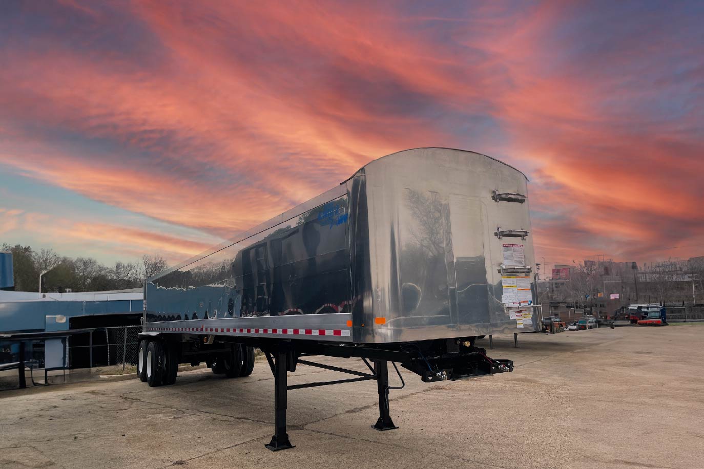 AlumiStar HDW aluminum end dump trailer