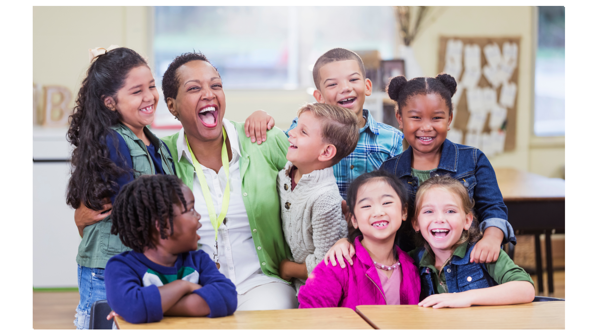 image of a digital literacy class in a modern setting