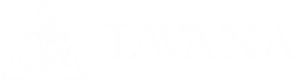 Tavana Health Group logo with a stylized brain and tree inside a triangle.