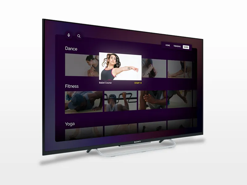 Daily UI Challenge: Day 025 — TV App