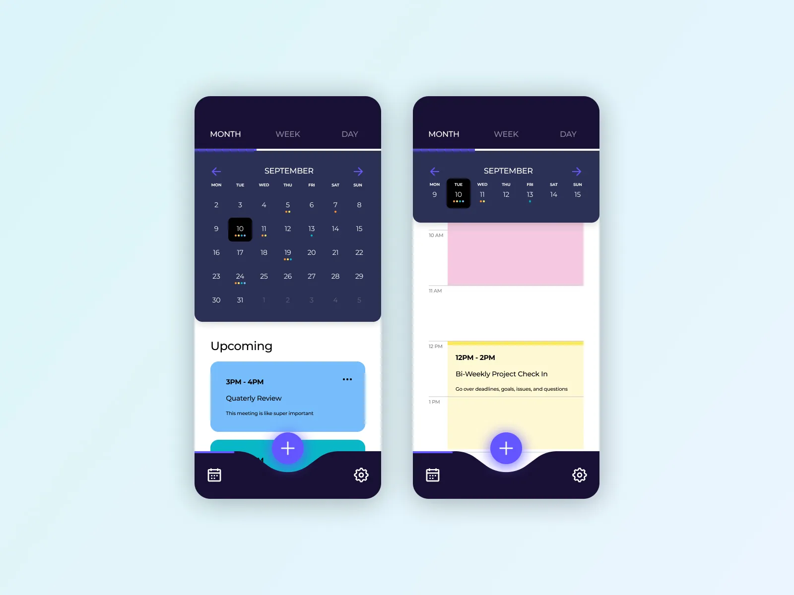 Daily UI Challenge: Day 038 — Calendar