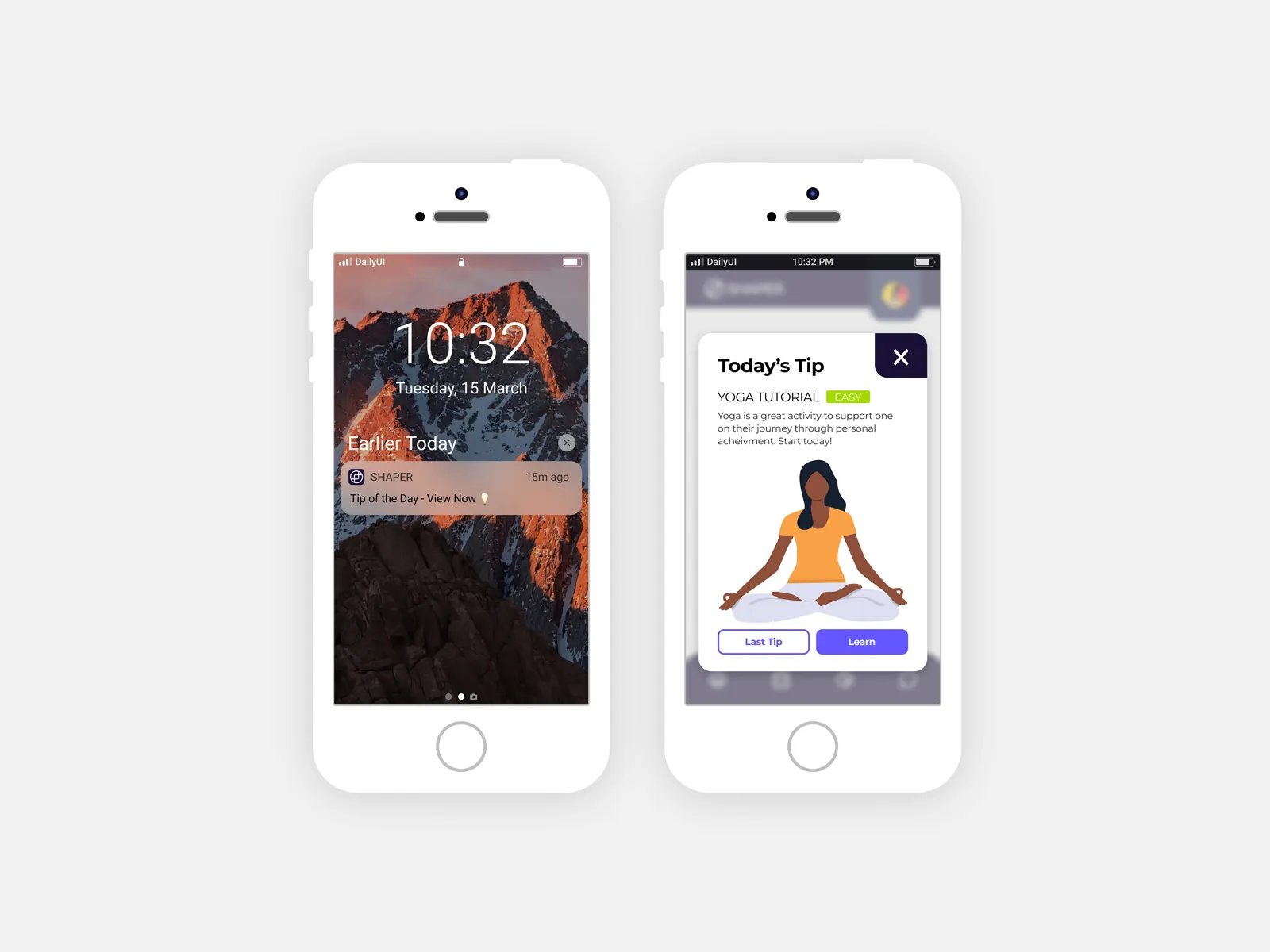 Daily UI Challenge: Day 062 — Workout Of The Day