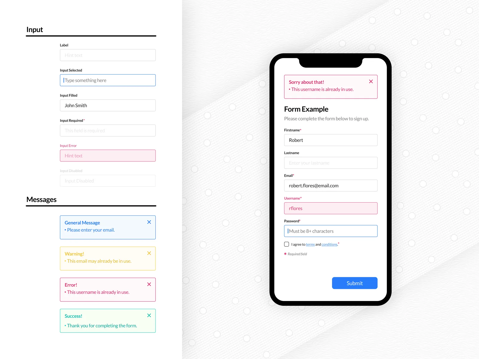 Daily UI Challenge: Day 082 — Form