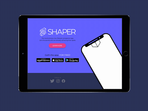 Daily UI Challenge: Day 003 — Splash Page
