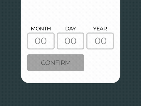 Daily UI Challenge: Day 054 — Confirmation