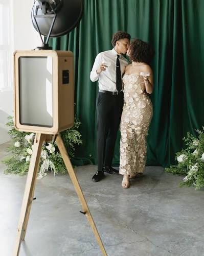 The Icon photo booth, second view