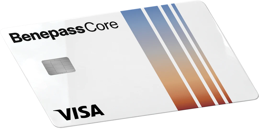 Benepass Core Visa card