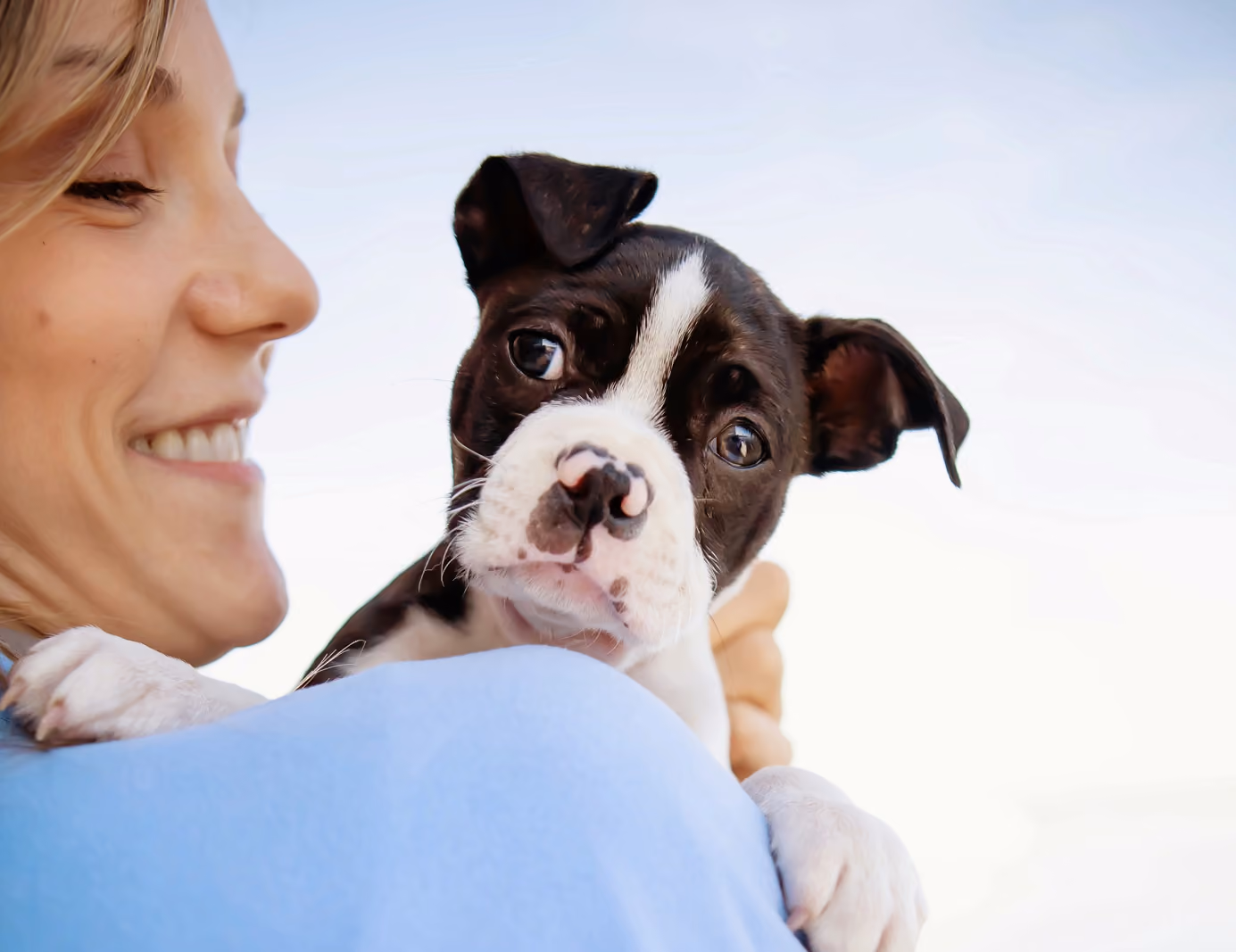 Dr. Caleb Alexander with dog