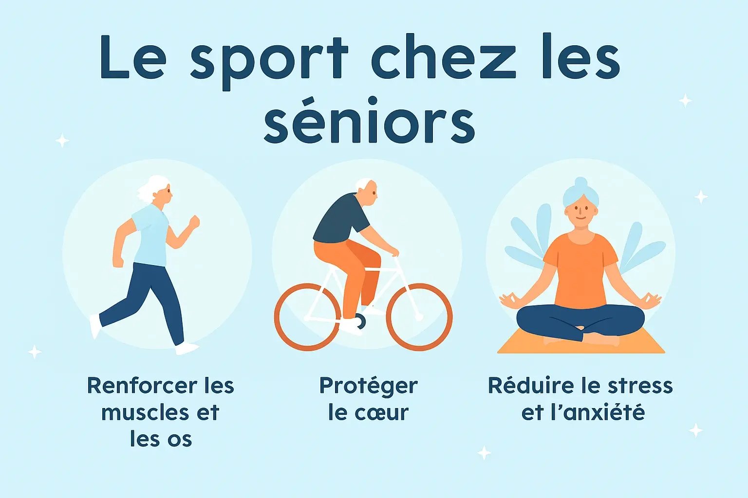 le sport chez les séniors