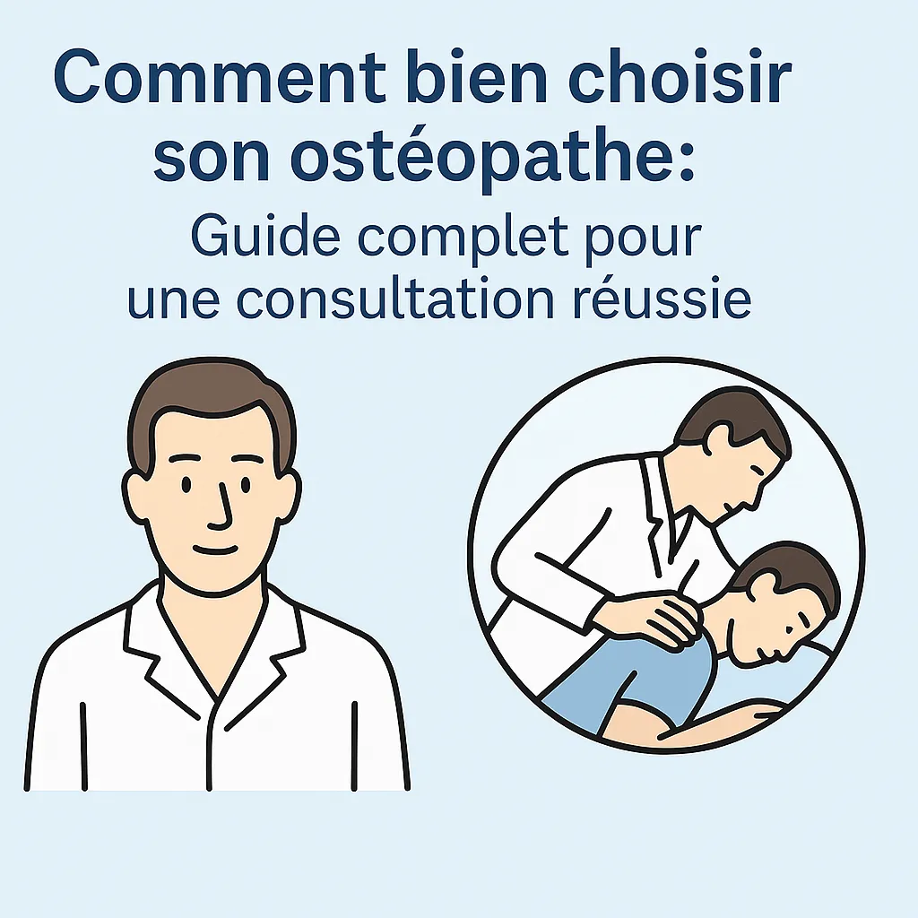 Comment bien choisir son ostéopathe : Guide complet pour une consultation réussie