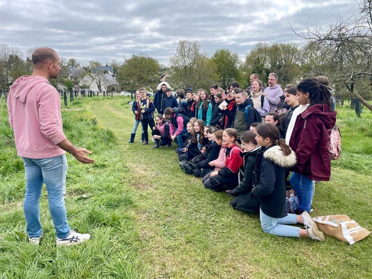 Journée de plantation collective à Tréméven