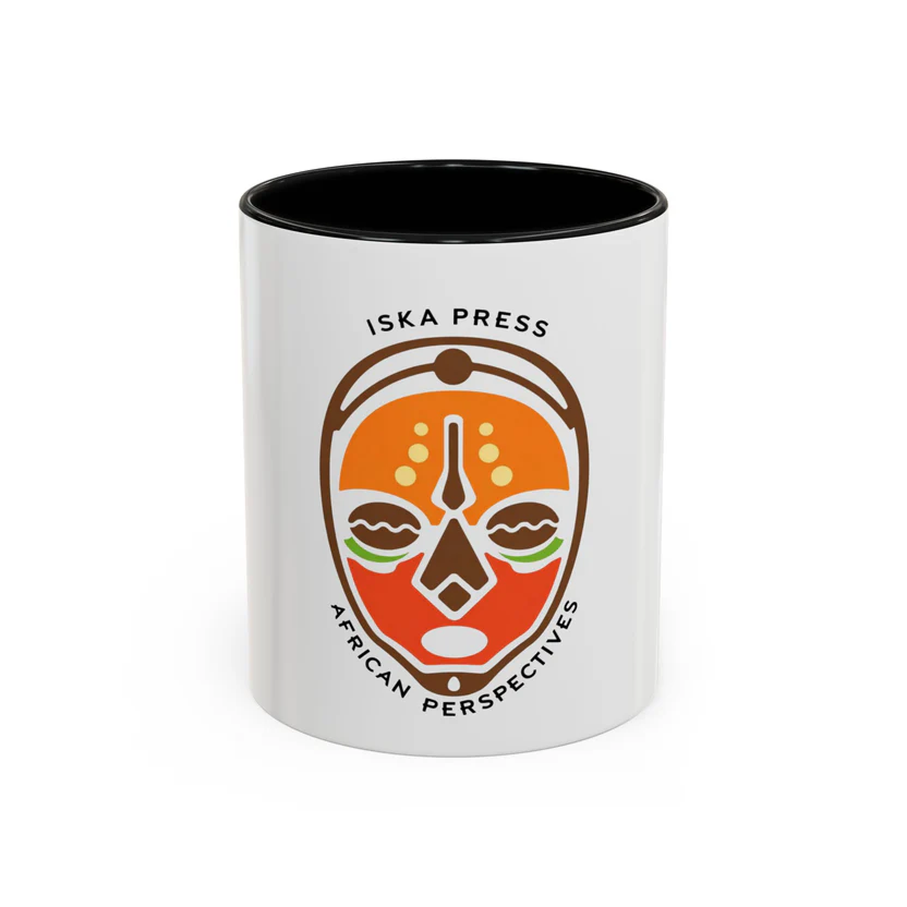 African Mask Accent Coffee Mug — Iska Press "African Perspectives" 11/15oz