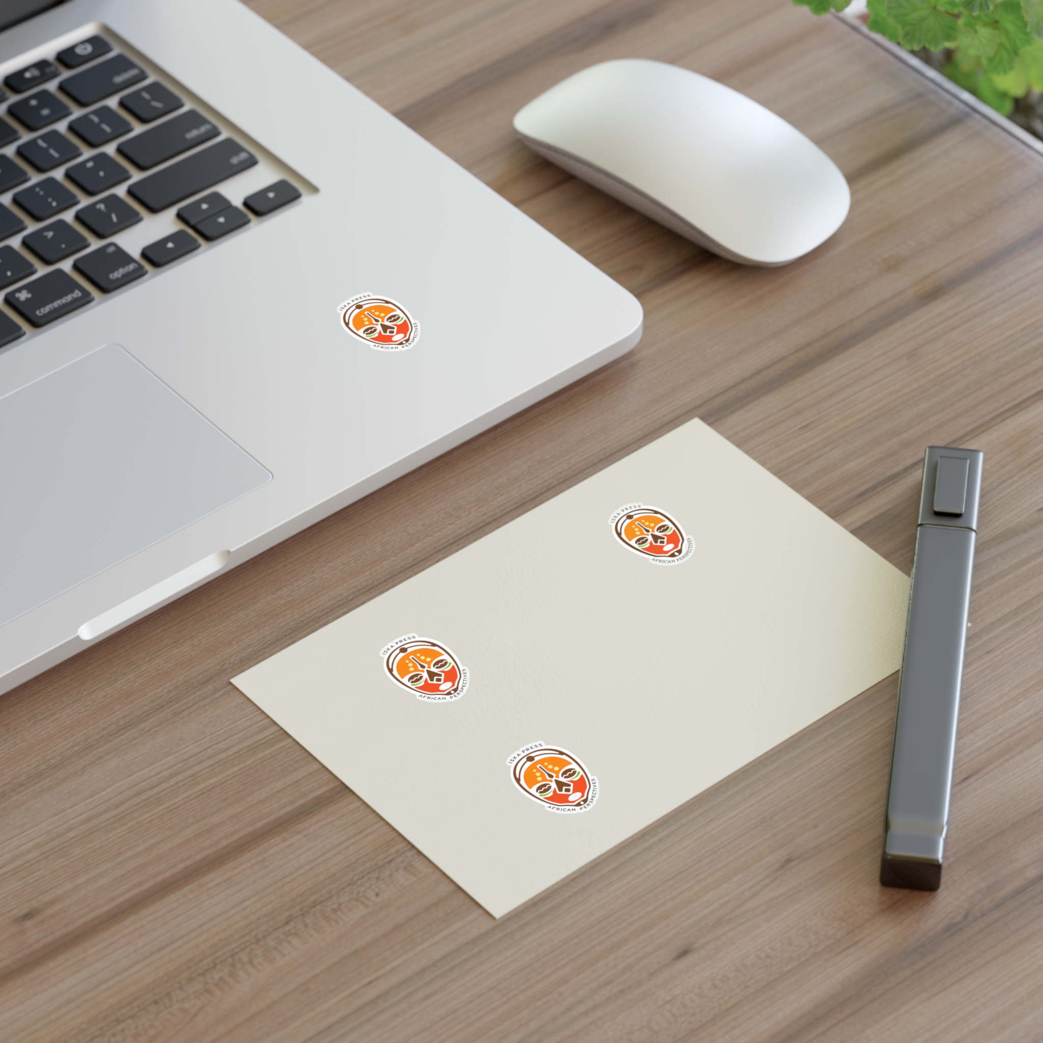Sticker Sheet — African Perspectives Mask Decal Pack for Journals, Laptops & Crafts