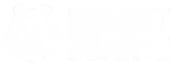 A pixel art style bright bear standing upright, facing slightly to the left, with light cream and yellowish fur, large eyes, and a friendly expression.