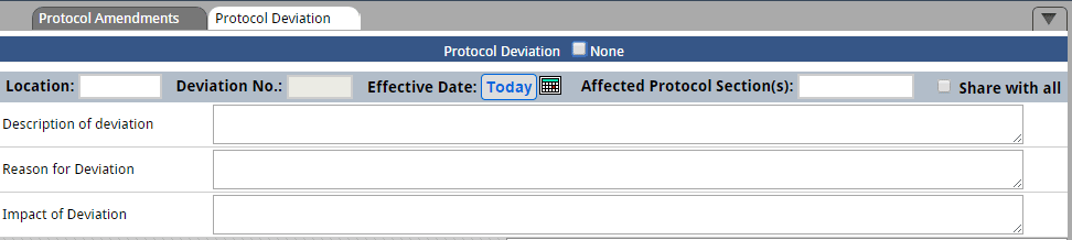 Protocol Amendments