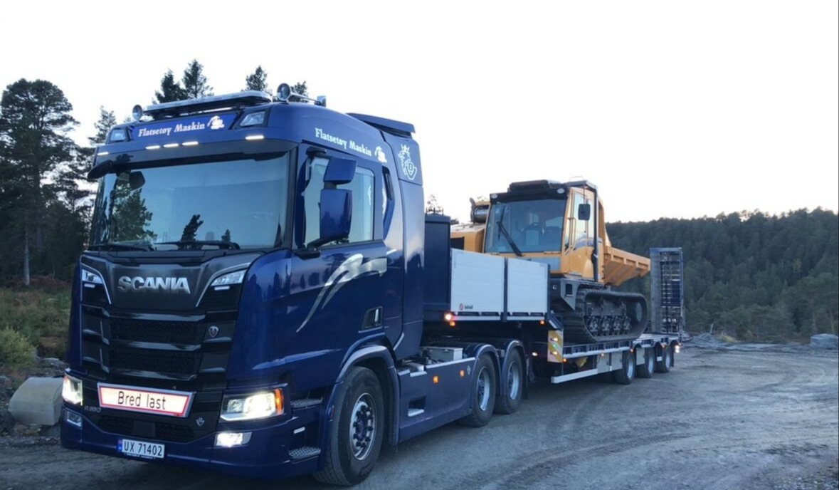 Flatsetøy Maskin chooses FleetX: one platform for construction, transport and projects