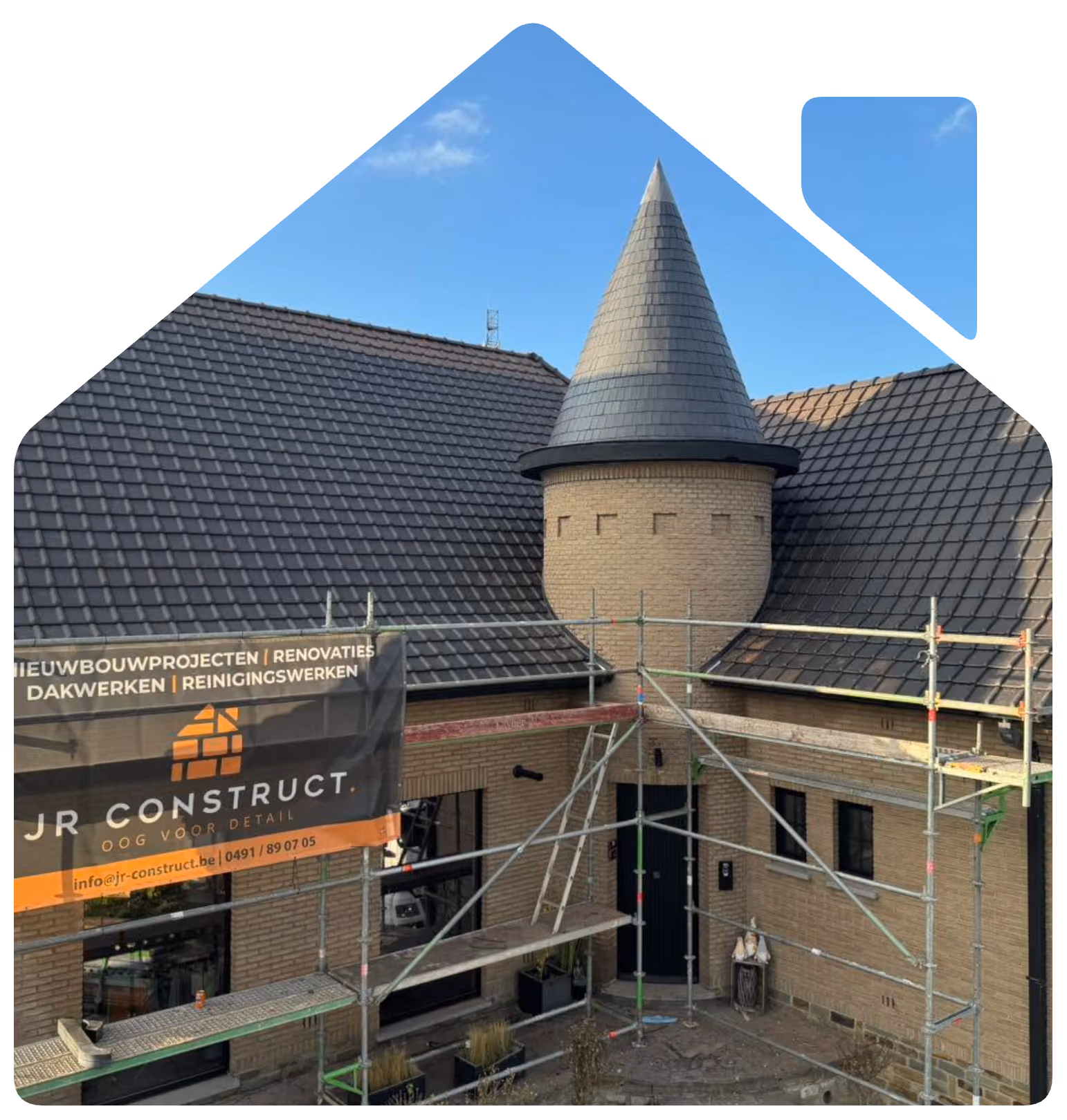 Dakwerken in As met eigen ploeg | JR Construct