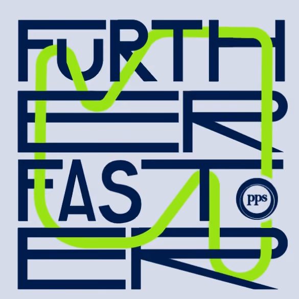 Further Faster podcast trailer artwork