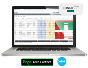 Construct for Sage, Construction Accounting Software With Xero and Sage Tech Partner Logo