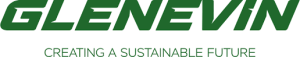 Glenevin green text logo