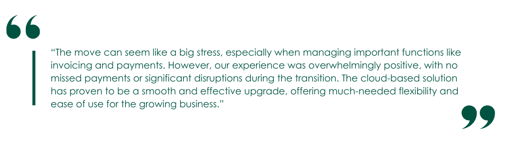 quote from Craig at Symbiotic Solutions