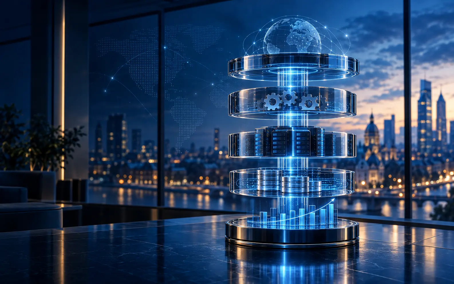 Modern Finance operating system connecting ERP, data, planning, reporting and AI.