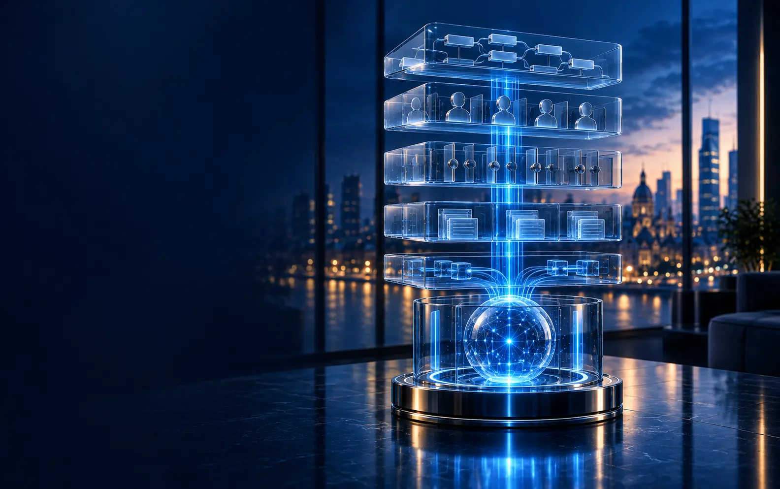 Governed Finance process architecture forming the foundation for automation and AI.