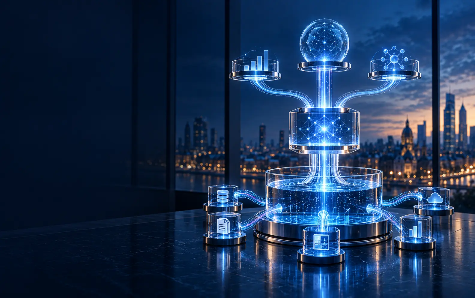 Microsoft Fabric Finance data platform unifying ERP, reporting, planning and AI.