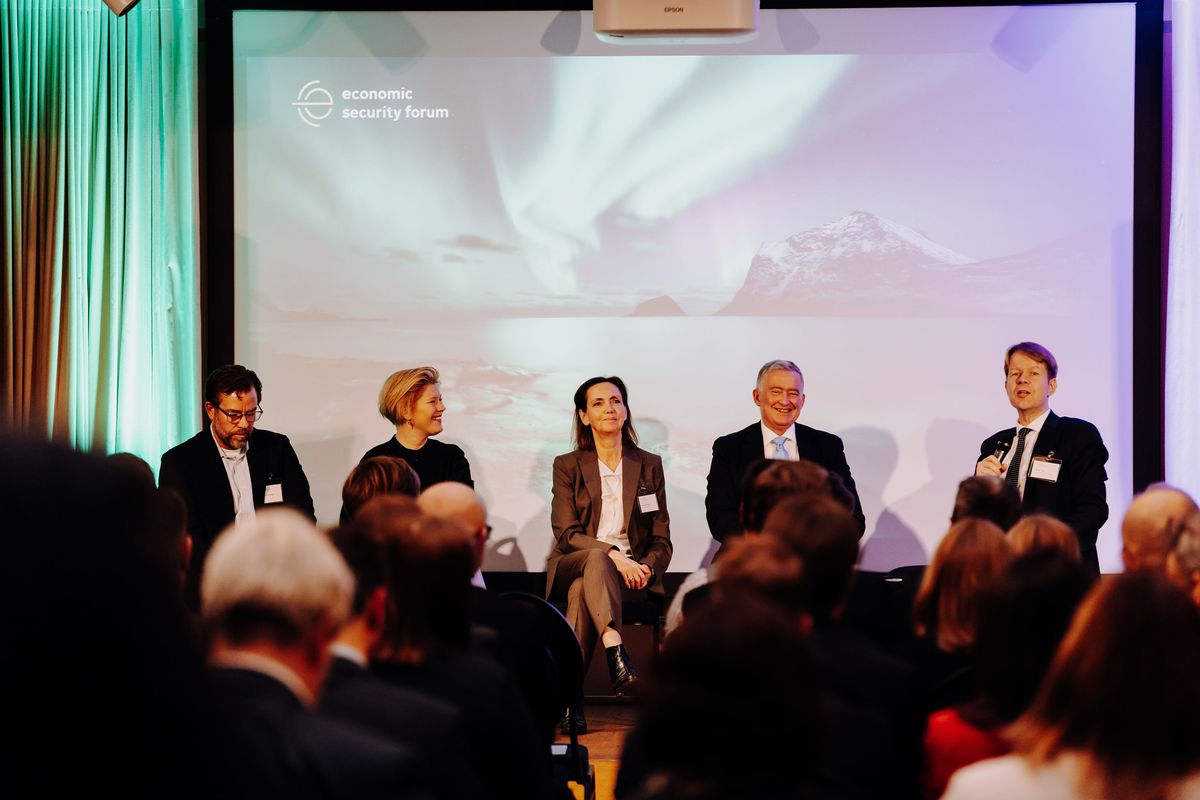 Panel discussion at the NESPO launch forum in Helsinki, 4 November 2025