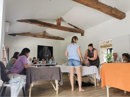 Formation de Dama Healing à Shizen School