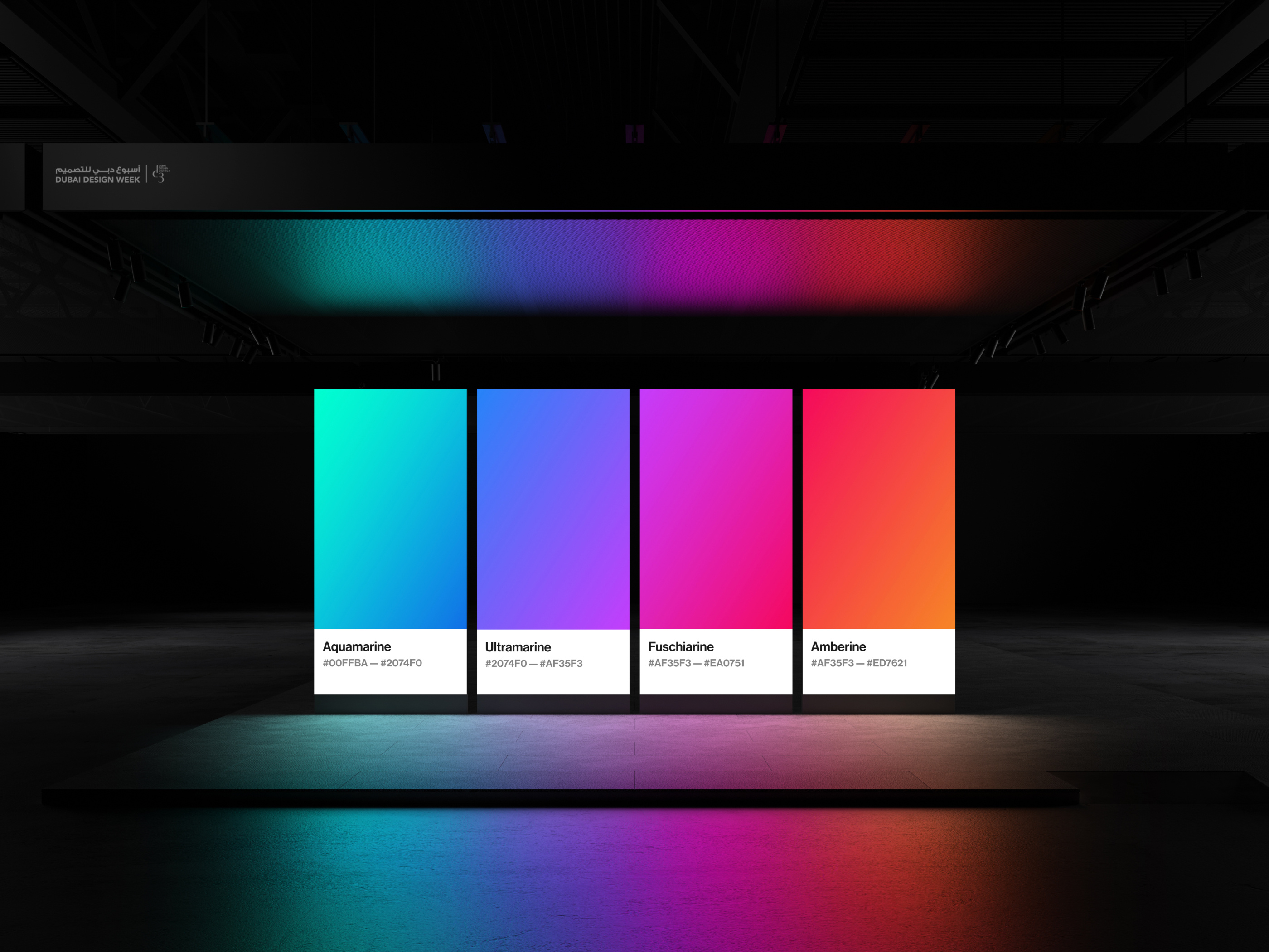 Art of Gradients @ Dubai Design Week