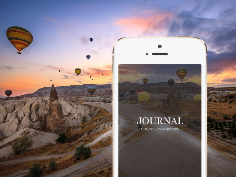 Journal — A Traveler's Companion