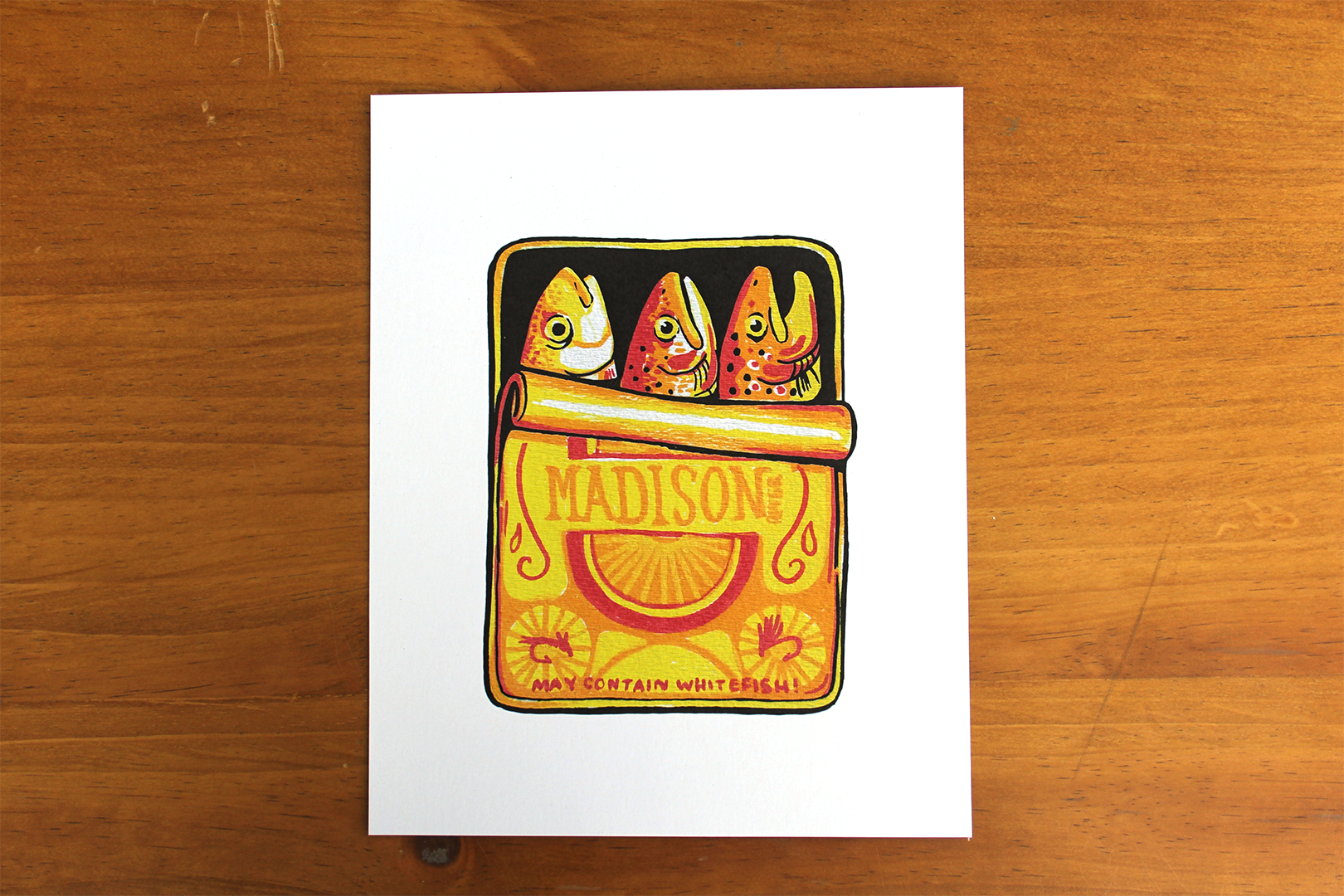 J. Reitan Designs Madison River Sardines Print