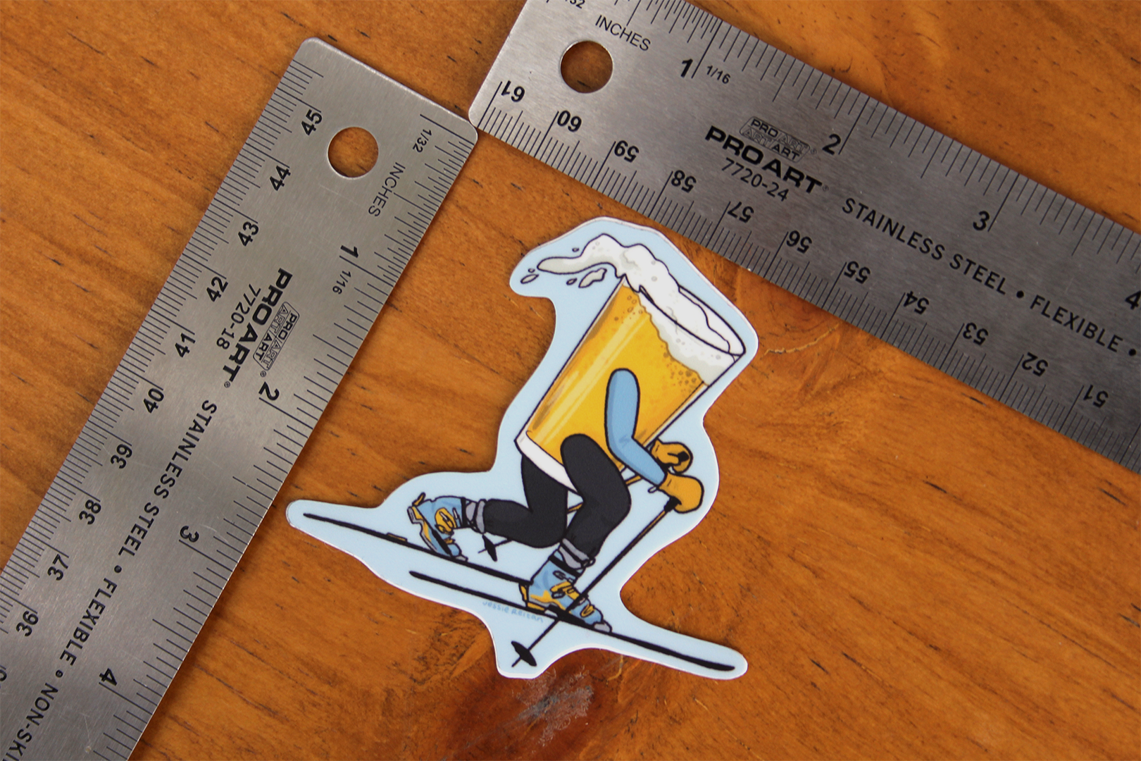 J. Reitan Designs Tele-Brewski Sticker