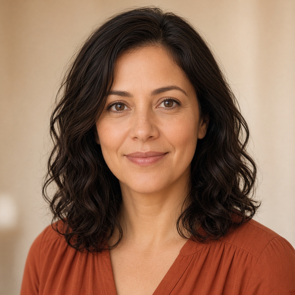Portrait of Maya Ortiz, a daughter who compared funeral costs