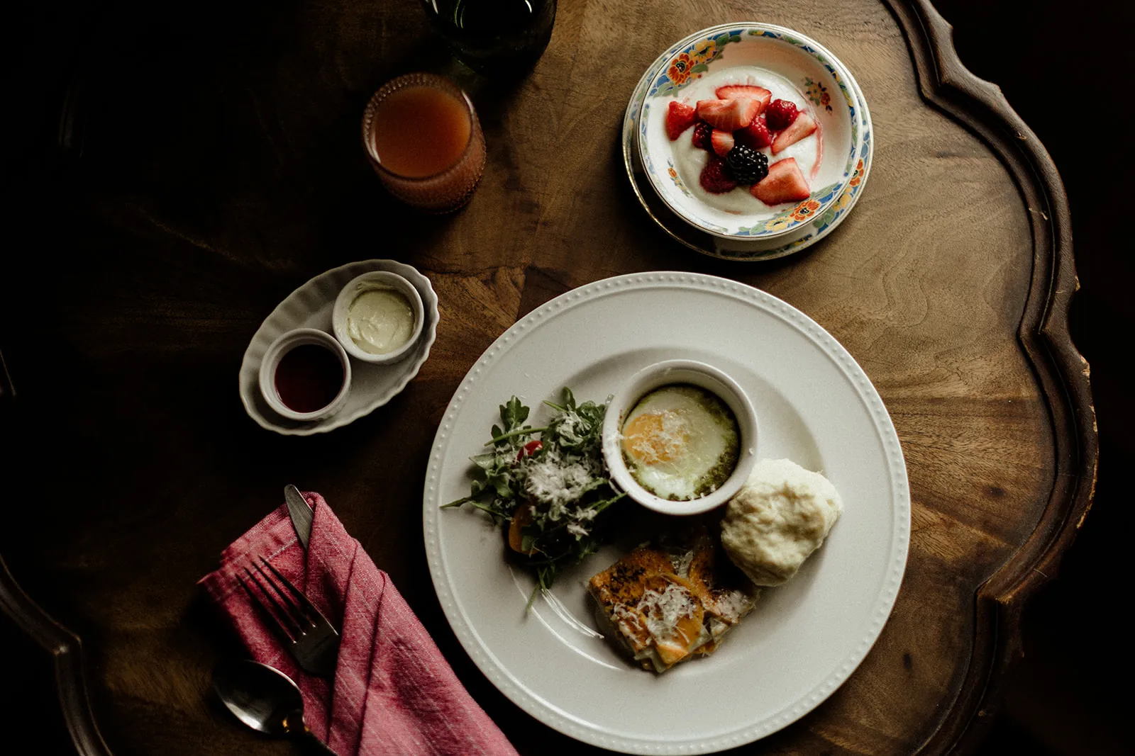 Freshly prepared breakfast at Coach Stop Inn