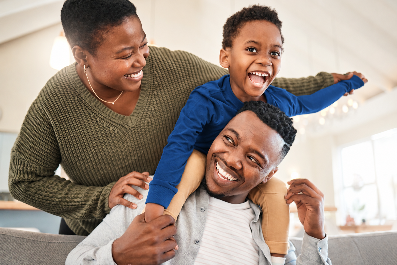 Happy Family Stock Image