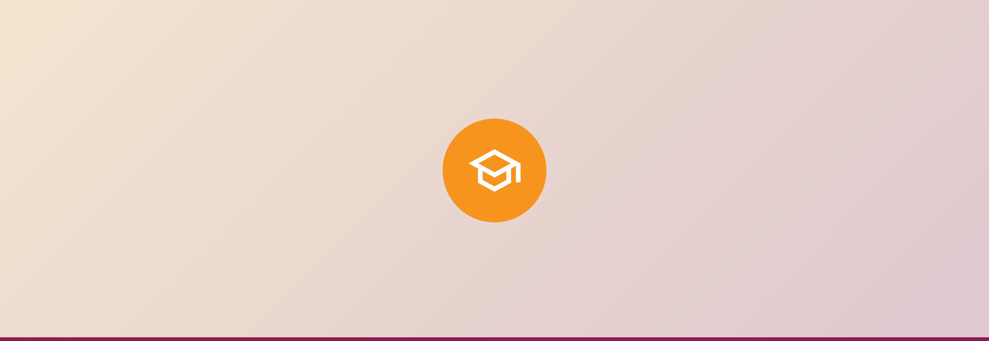 Training graduation cap icon
