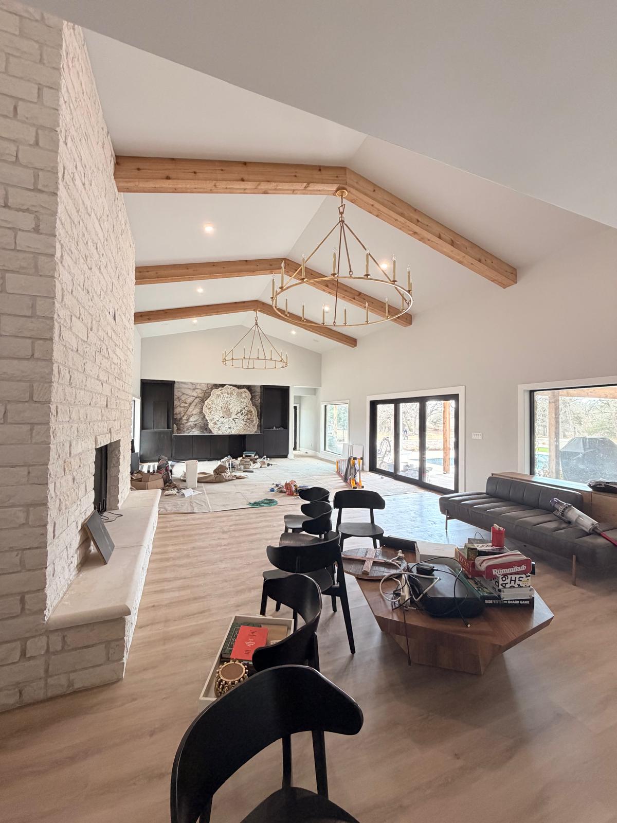 Muldoon completed home, Muldoon TX — SMART Interiors & Concrete