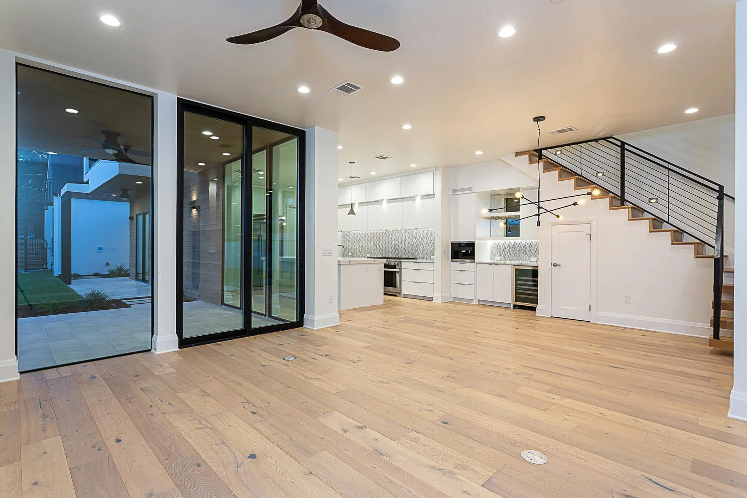Bonnie B completed home, Austin TX — SMART Interiors & Concrete