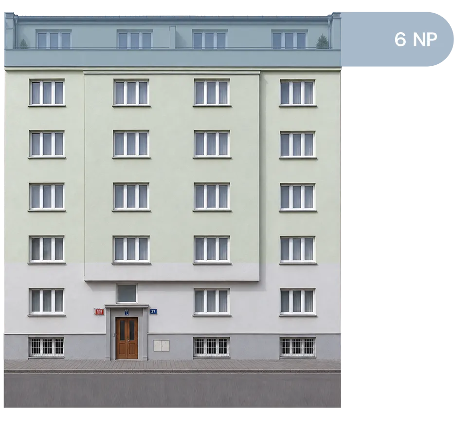 Přípotoční 27 – 6. NP