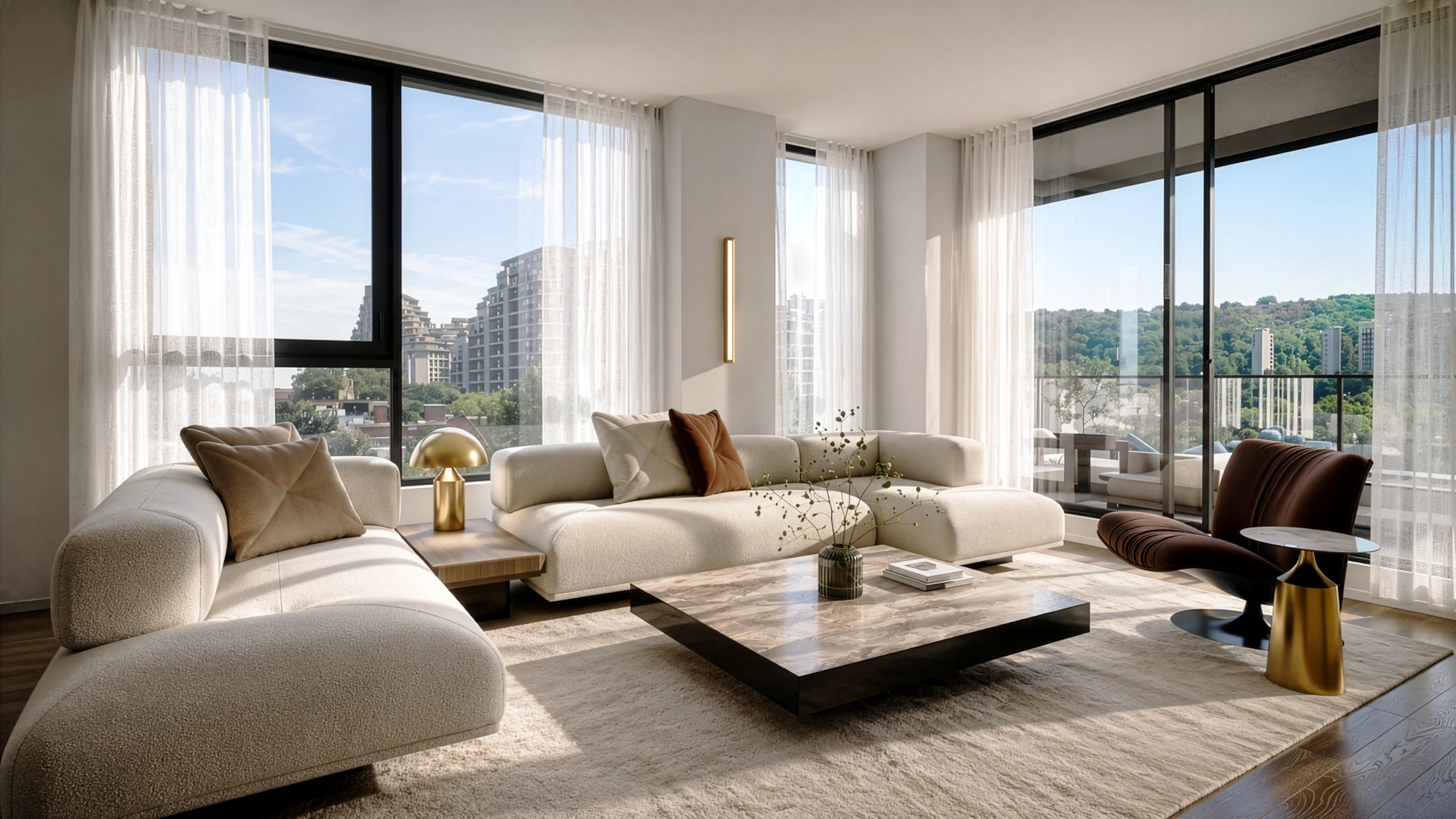 Intérieur d’un condominium Willow