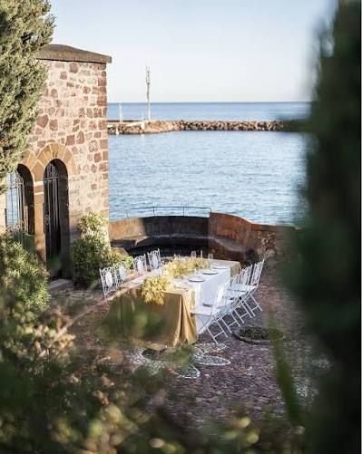 Festtafel am Wasser bei Sirmione