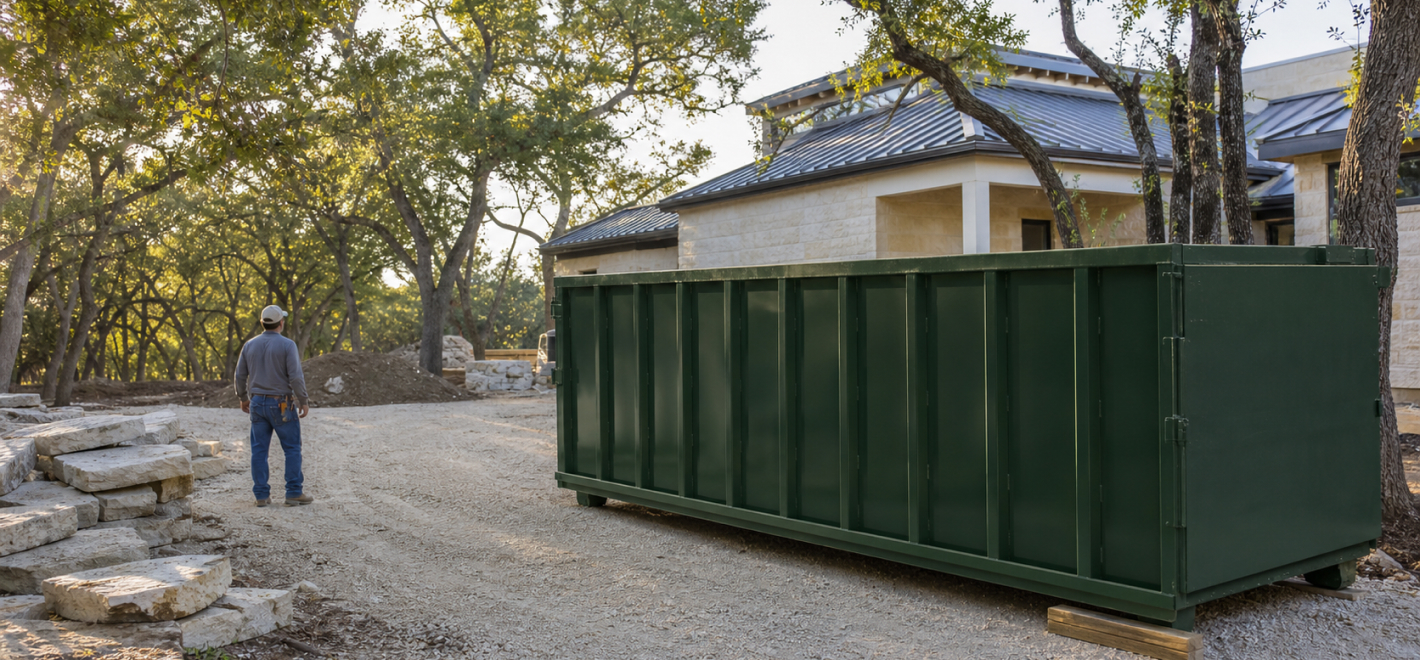 Tilt Waste dumpster delivery for builders and contractors