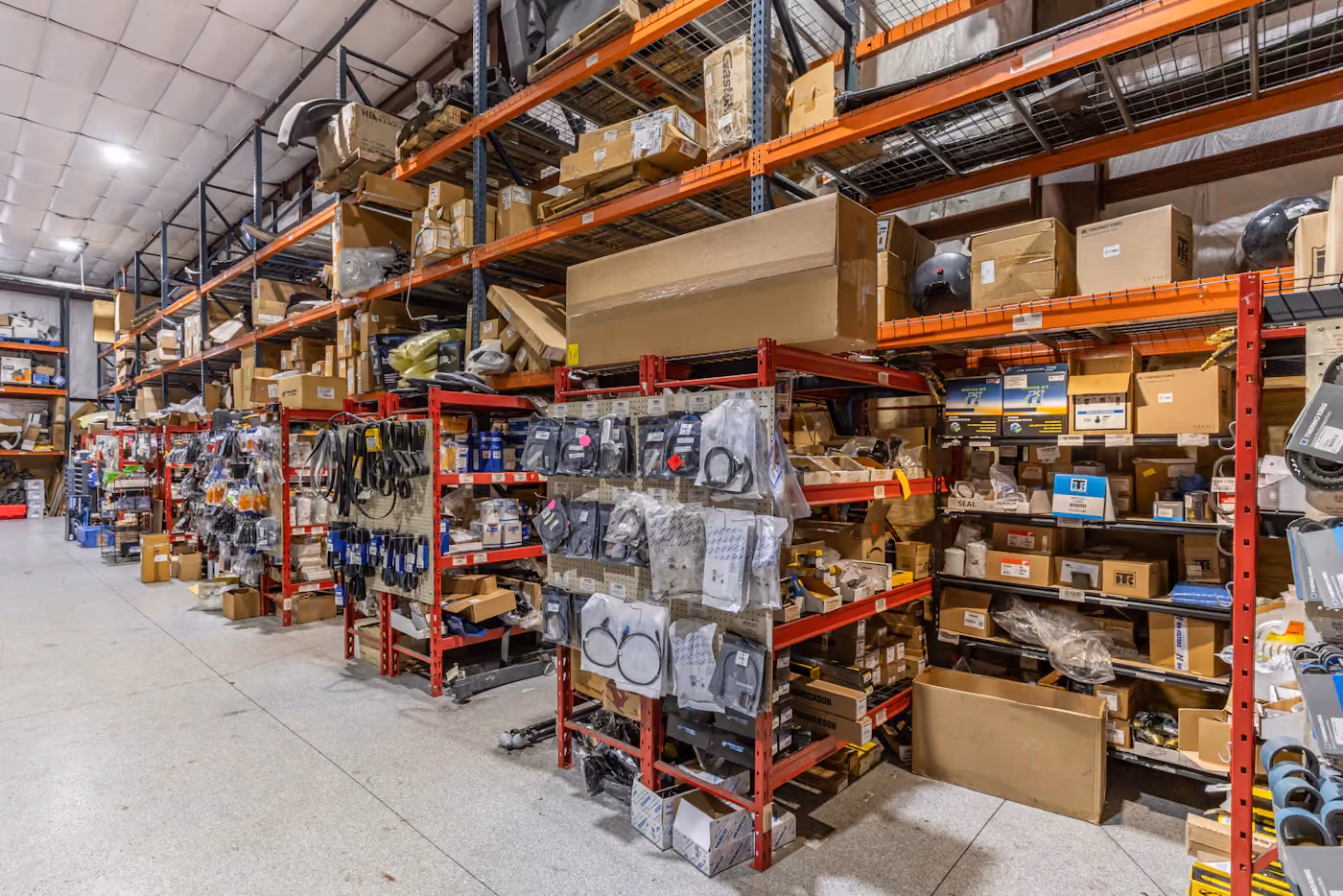 Truck parts in truck repair shop in Bolingbrook, IL