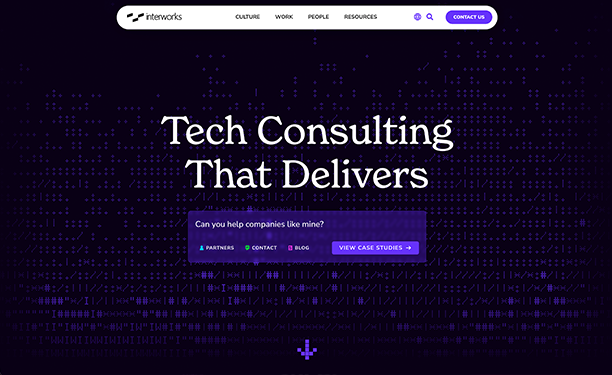 Image thumbnail for InterWorks homepage